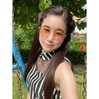 ราคา แว่นตากันแดด แว่นกันแดด ทรงหยดน้ำ แว่นชิคๆ เลนส์สีน้ำตาลอ่อน กัน UVA และ UVB ใส่ได้ทั้งผู้หญิงผู้ชาย แถมฟรี ซองใส่แว่ (3852250330)