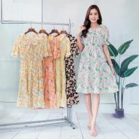 ราคา D04 เดรสแฟชั่น อก32 42 ผ้าไหมอิตาลี (19394828757)