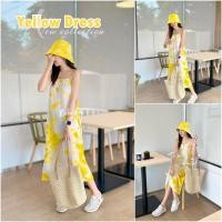 ราคา ชุดเดรสยาวสีเหลืองงง (17698135944)