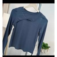 ราคา Deezyy เสื้อยืดคอกลมแขนยาวไขว้หน้า ผ้าสลีปปี้ (25426200355)