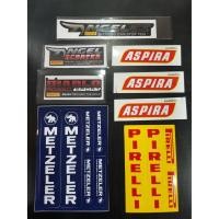 ราคา สติ๊กเกอร์แบรนด์ พวงกุญแจแบรนด์ ต่างๆ Motui Pirelli Aspira MT Jomthai Liqui Moly (5053341058)