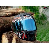 ราคา หมวกกันน็อค Real Thunder Apache ชิวหน้าปรอทกรองแสง ไม่มีแว่นชั่้นใน (23182252231)