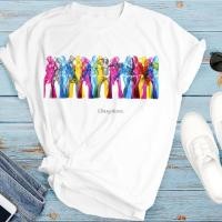 ราคา เสื้อยืดแขนสั้นเสื้อยืด ลาย Britney Spears RainbowS 5XL (23669051899)