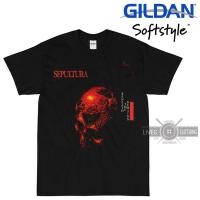 ราคา เสื้อยืดแขนสั้นเสื้อยืดพรีเมี่ยม พิมพ์ลาย Sepultura THE REMAINS ALBUMS 5XL (20380824959)