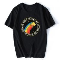 ราคา เสื้อยืดแขนสั้น พร้อมส่ง เสื้อยืดคอกลม ผ้าฝ้าย พิมพ์ลาย Gay Space Communism Lgbt Pride สไตล์ฮาราจูกุ สตรีท หรูหรา สําหรั (19689145174)