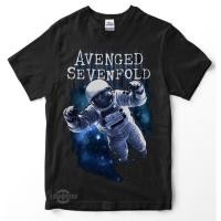 ราคา Avenged SEVENFOLD เสื้อยืดลําลอง แขนสั้น พิมพ์ลายนักบินอวกาศ วงร็อคเมทัล 4 พับ a7x S 5XL (25679087752)