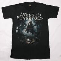ราคา ปรับแต่งได้ เสื้อวง Avenged Sevenfold A7X อเวนเจ็ด ผ้า คอตตอน 50 โพลี 50 ผ้าบาง50 50 48 S 5XL (25079083208)