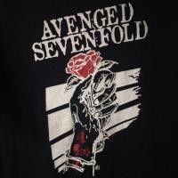 ราคา เสื้อยืดมือสอง Usa เสื้อวงดนตรีร็อก A7X Avenged Sevenfold 2011 Size M อก20 ยาว28 S 5XL (25078886069)