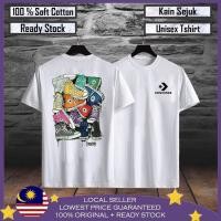 ราคา Fashion เสื้อยืดผ้าฝ้ายพิมพ์ลายขายดี Premium CottonShoes Converse Baju T shirt Lelaki 100 Cotton Men T shirt Baju Vira (24879737885)