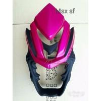 ราคา ชิวหน้าหน้ายักษ์ MSX SF งาน ABS NO 1 สีชมพู (699004398)