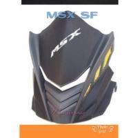 ราคา ชิวหน้าเล็ก MSX SF งาน ABS NO 4 ดำ (699008708)