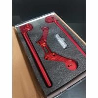 ราคา แฮนด์แต่ง ทรง DARK V2 สำหรับ รถ honda msx 125 msx sf รหัส M47 สีแดง (25921901352)