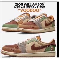 ราคา ZION Williamson Air Jordan 1 Low VOODOO รองเท้าผ้าใบ (23967826548)