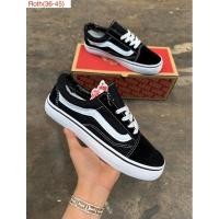 ราคา รองเท้าผ้าใบVANS Old Skool Sneaker รองเท้าสเก็ตบอร์ด งานสวย ใส่ได้ผู้ชายผู้หญิง (20593278787)