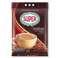 ราคา ซุปเปอร์ กาแฟปรุงสำเร็จชนิดผง 3in1 ออริจินัล คอฟฟี่ริช 20 กรัม x 100 ซอง (23106694552)