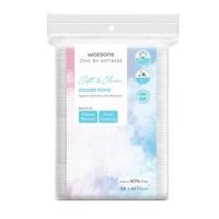 ราคา WATSONS สำลีแผ่นเช็ดหน้า วัตสัน Watsons ทรงสี่เหลี่ยม 210 แผ่น (19286113708)