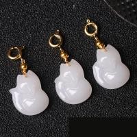 ราคา จี้สร้อยคอ สร้อยข้อมือ รูปสุนัขจิ้งจอก สีขาว diy (24315918294)