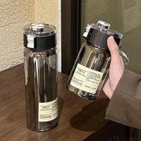 ราคา Muji แก้วน้ําพลาสติก คุณภาพสูง แบน พร้อมที่จับ กันตก สีดํา แบบเปลี่ยน เรียบง่าย ใช้ง่าย (24071844088)