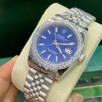 ราคา นาฬิกาสุดหรูROLEXAutomaticเทียบแท้ขนาด36mmสายสแตนเลสแท้กระจกกันรอยกันน้ำ100 พร้อมกล่องชุดครบ (24007701822)