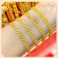 ราคา สร้อยข้อมืออิตาลี ทองแท้ 100 18K เครื่องประดับ สําหรับผู้ชาย งานแต่งงาน (25926079147)