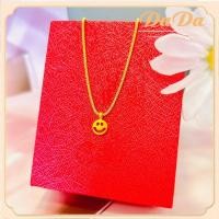 ราคา สร้อยคอทองคํา 99 99 18K จี้รูปหน้ายิ้ม หนัก 3 กรัม ยาว 45 ซม สําหรับผู้หญิง (25222830036)