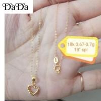 ราคา สร ้ อยคอหัวใจจํานําทองซาอุดีอาระเบีย 18K (26451073094)
