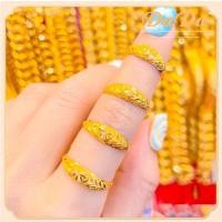 ราคา แหวนอิตาลี 18K ครึ่งวงแหวนทองคําแท้ 96 5 น้ําหนักละลาย 1 9 กรัม จากเยาวราช น้ําหนักเต็ม ราคาถูกที่สุด ทองคําแท้ (24226347541)