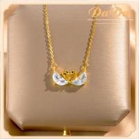 ราคา สร้อยคอทองคําแท้ 18K จี้หงส์คู่ ประดับเพทายคริสตัล 92 8 เครื่องประดับ สําหรับผู้หญิง (22387919396)