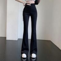 ราคา กางเกง ขาม้า ผูกเอวสีดำ (18490205126)