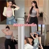 ราคา Maze เสื้อสายเดี่ยวผูกคอ สวยเซ็กซี่ดูแพงสุดๆ 311 (20061814222)