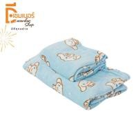 ราคา ผ้าห่ม ซินนาม่อนโรล 80x100cm Cinnamoroll ลิขสิทธิ์แท้ Moshi Moshi (24854458365)