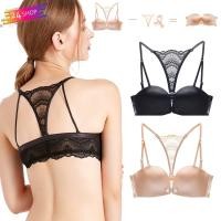 ราคา B 311 24shop Fashion bra บราไร้โครง ตะขอหน้า บราอกชิด ชุดชั้นใน (3354799902)