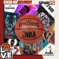 ราคา ลูกบาส ลูกบาสเกตบอล Spalding Basketball ลูกบาสเกตบอล 7 เล่นได้ทั้งในร่มและกลางแจ้ง ฟรี เข็มสูบลม ที่ส ซื้อหนึ่งแถมสี่ (24458553555)