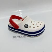 ราคา รองเท้าของเด็กรุ่นใหม่ พร้อมส่ง Crocs Crocband Clog kid หิ้วนอก รองเท้านิ่มเบาสบาย SIZE 24 35 (22867865572)