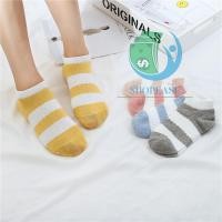 ราคา ถุงเท้าข้อสั้น สีพื้น ถุงเท้าแฟชั่น เนื้อผ้านุ่ม ระบายอากาศ se99 (12725089990)