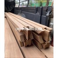 ราคา วงกบไม้เต็ง 2x4 นิ้ว สามขา สำหรับบานประตูบานเดี่ยว (8515479298)