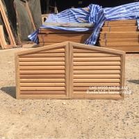 ราคา จั่วเกล็ดไม้เต็ง จั่วช่องลม ขนาด 35x50 40x45 40x60 ซม (22536833029)