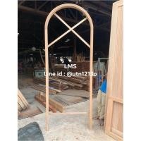 ราคา วงกบโค้ง ไม้เต็ง 2 x4 สำหรับบานประตูบานเดี่ยว 80x200 ซม และบานคู่ขนาด 120x250 ซม (9814721674)