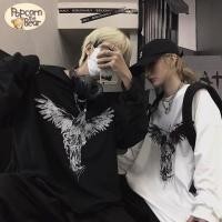 ราคา สไตล์ญี่ปุ่น เสื้อยืด แขนยาว ลายการ์ตูนญี่ปุ่น สไตล์ฮิปฮอป ขนาด M 5XL (19490198046)