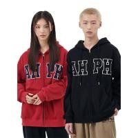 ราคา เสื้อคลุมมีฮู้ดผู้ชาย เสื้อคลุมแขนยาว มีซิปรูด มีหมวก สีดำ ไวน์แดง (21382701506)