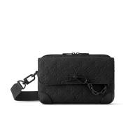 ราคา LOUIS VUITTON bag กระเป๋าแมสเซนเจอร์รุ่น Steamer หนัง Taurillon ลาย Monogram (24553507730)
