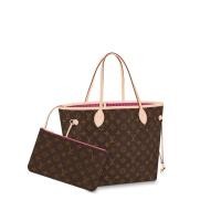 ราคา LOUIS VUITTON NEVERFULL Medium Bag large size LV กระเป๋าโท้ท ผู้หญิง (22988282219)