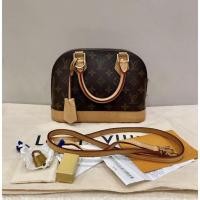 ราคา LOUIS VUITTON กระเป๋ารุ่น Alma BB Monogram กระเป๋าถือ หลุยส์ วิ (21195915950)