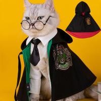 ราคา พร้อมส่ง เสื้อผ้าหมา ชุดแมว ชุดคอสเพลย์ แฮร์รี่พอตเตอร์ ฮาโลวีน สําหรับสุนัข แมว (22879514162)