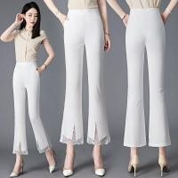 ราคา กางเกงขายาว เอวสูง ผ้าลูกไม้ ยืดหยุ่น สไตล์เกาหลี สําหรับผู้หญิง (21478444804)