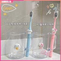ราคา Sanrio ชุดถ้วยล้าง INS สไตล์ถ้วยฟันมูลค่าสูงพร้อมแปรงสีฟันการ์ตูน Cinnamoroll Hello Kitty My Melody ถ้วยแปรงสีฟันอุปกรณ์ห้องน้ำ LADESS (16995800127)