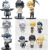 ราคา Yagami ฟิกเกอร์ Death Note Q Version L Lawliet Ryuk Rem ของที่ระลึก 5 ชิ้น ต่อชุด (18196407780)