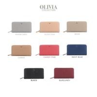 ราคา กระเป๋าสตางค์หนังวัวแท้ กระเป๋าสตางค์ใบยาวซิบรอบ รุ่น ? ? ? ? ? ? Long wallet (1598906198)