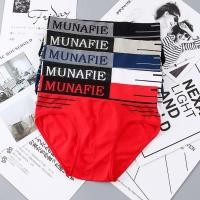 ราคา MUNAFIE กางเกงในผู้ชาย ขาเว้า กางเกงในชาย สวมใส่สบาย (18534641086)