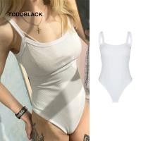 ราคา ชุดบอดี้สูท จั๊มสูท บอดี้สูท แขนกุด ผ้าเชียร์ สีขาว เซ็กซี่ ฤดูร้อน สําหรับผู้หญิง (19050595860)